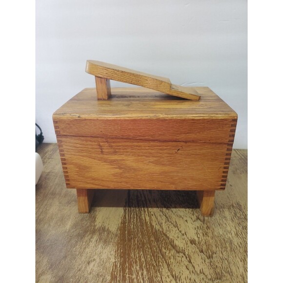 Vintage GRIFFIN SHINEMASTER Shoe Shine Box working latch - Picture 5 of 11